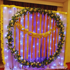 Ring Ceremony Decoration
