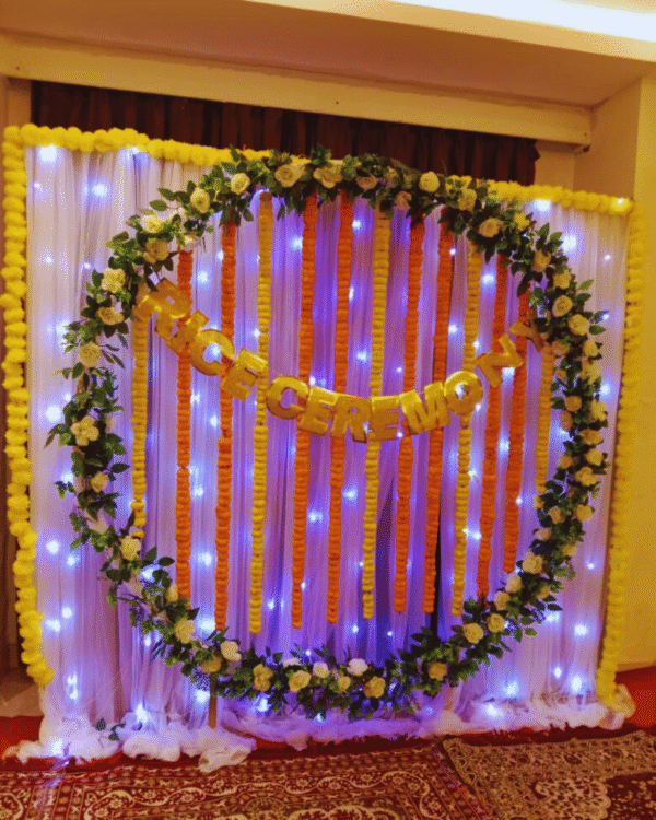 Ring Ceremony Decoration