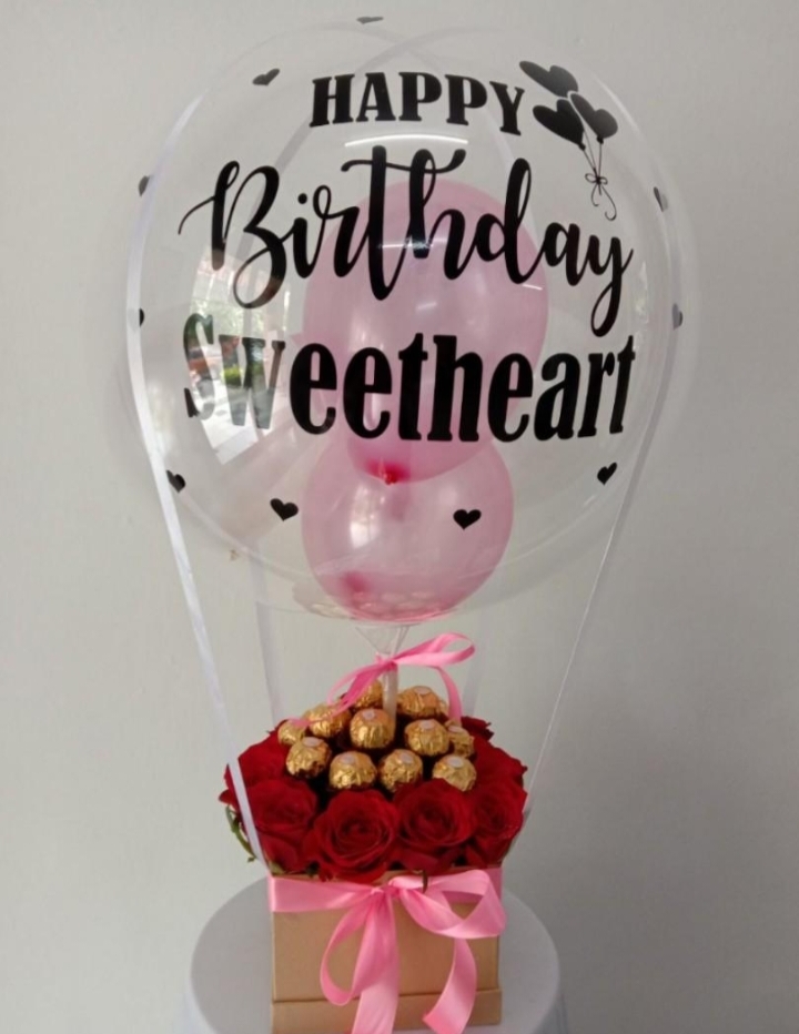 Sweetheart Bloom & Balloon Surprise