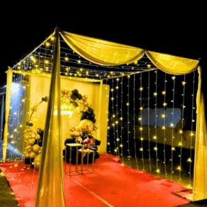 Elegant Outdoor Birthday Decoration
